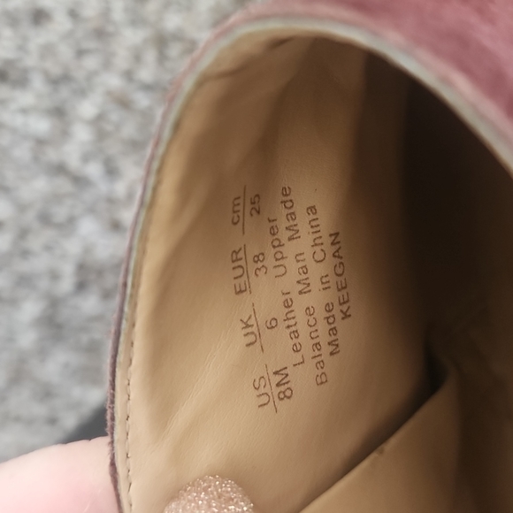 Franco sarto "Keegan" mahogany booties - Picture 4 of 4